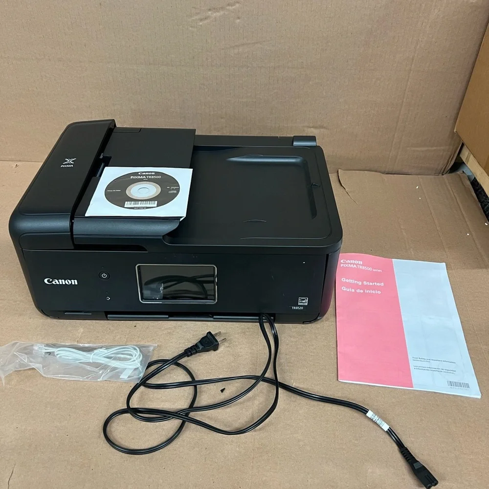Canon TR8520 All-In-One Printer For Home Office |Wireless | Mobile Printing